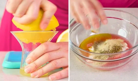 Blend the Creamy Italian House Dressing