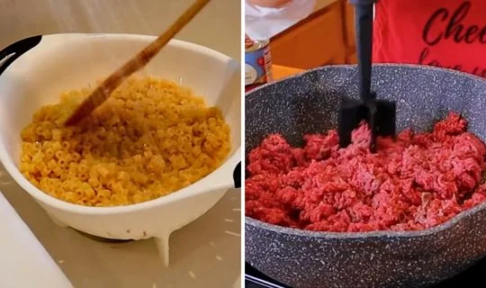 Cook the ditalini pasta