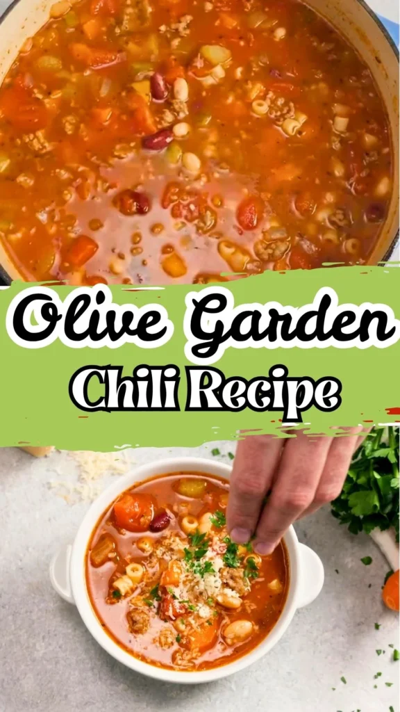 Delicious Olive Garden Chili