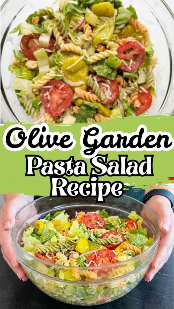Delicious Olive Garden Pasta Salad