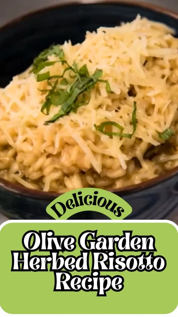 Olive Garden Herbed Risotto