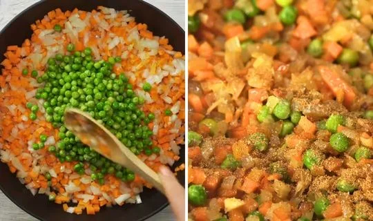 Sauté the Vegetables