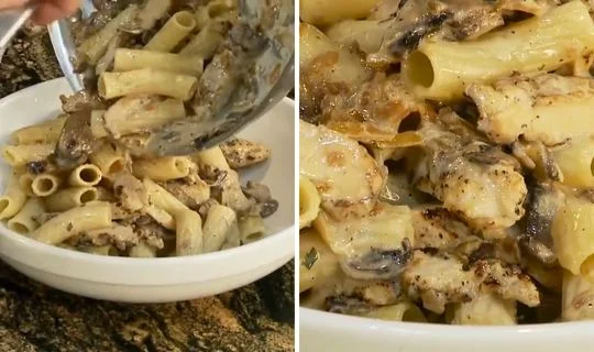 Add the Roasted Mushrooms and Deglaze With Marsala