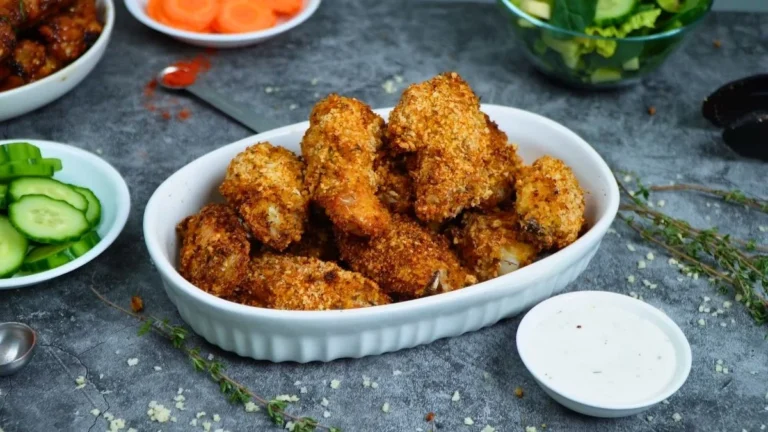 Air Fryer Breaded Chicken Wings Recipe