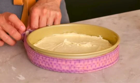 Bake the Vanilla Cake Layers