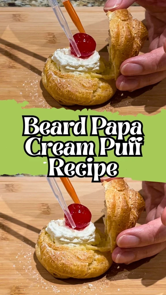 Beard Papa Cream Puff