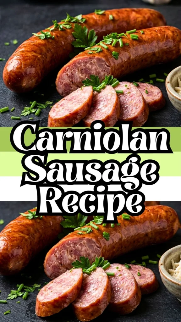 Carniolan Sausage