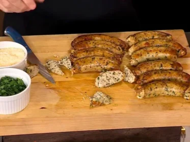 Chicken Feta Spinach Sausage Recipe