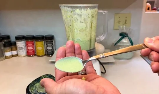 Chill and Allow the Dressing to Thicken