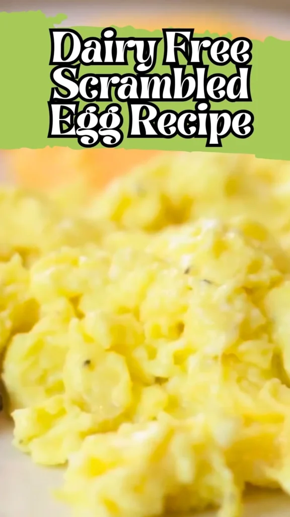 Delicious Dairy Free Scrambled Egg