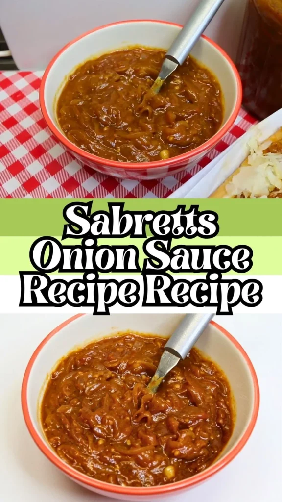 Delicious Sabretts Onion Sauce