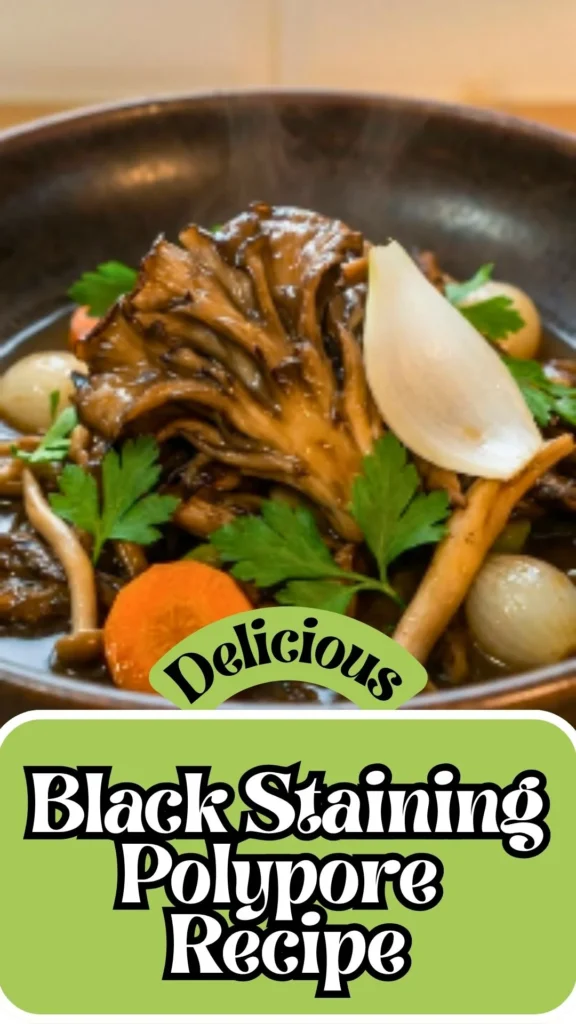 Enjoy this Black Staining Polypore