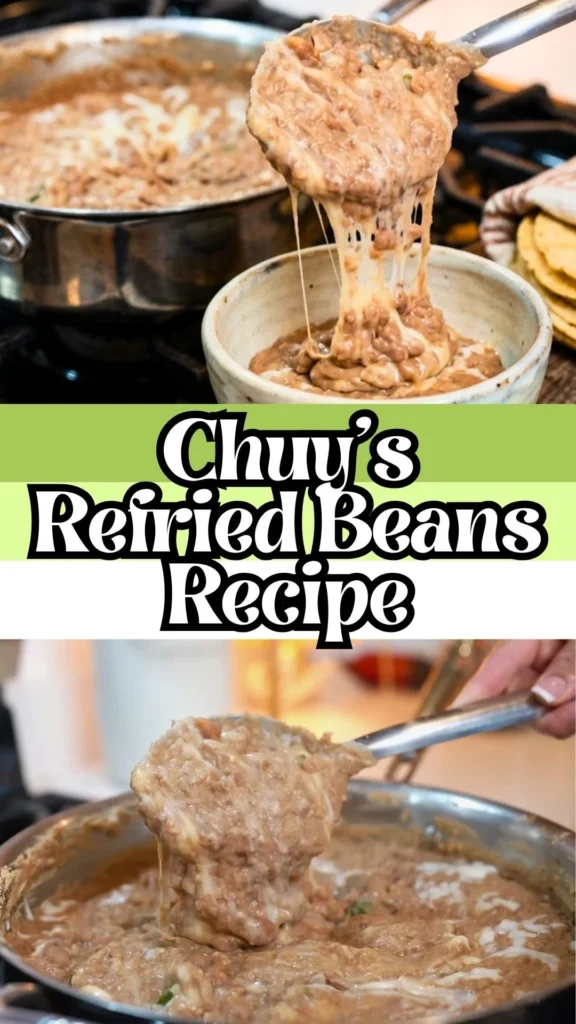 Enjoy this Chuy's Refried Beans