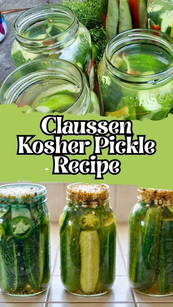 Enjoy this Claussen Kosher Pickle