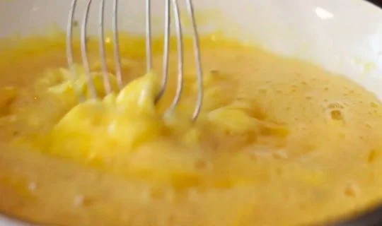 Pour and Begin Scrambling