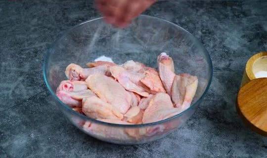 Prep the Chicken Wings