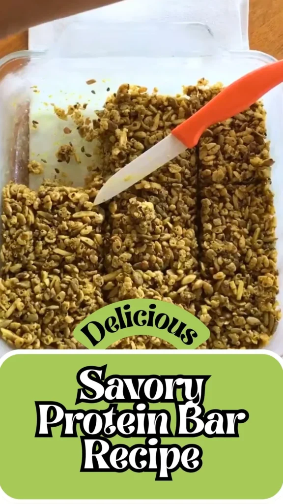 Savory Protein Bar