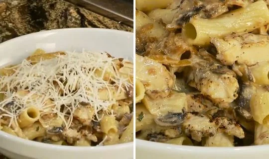 Toss the Rigatoni and Glaze