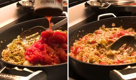 Add Chicken and Seasonings