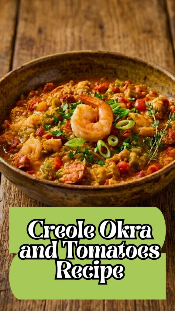 Creole Okra and Tomatoes