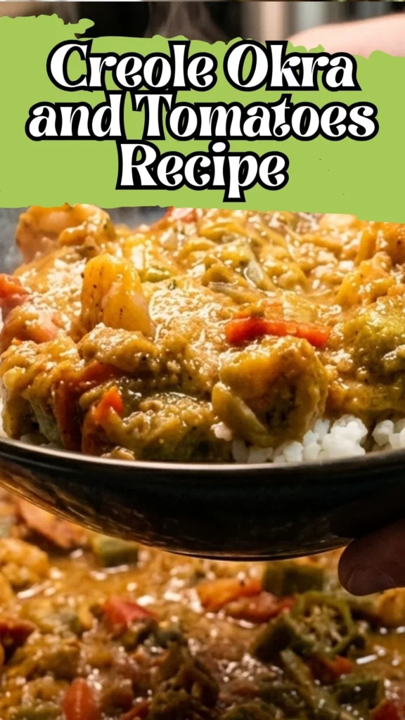 Delicious Creole Okra and Tomatoes