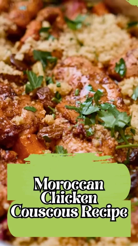 Delicious Moroccan Chicken Couscous