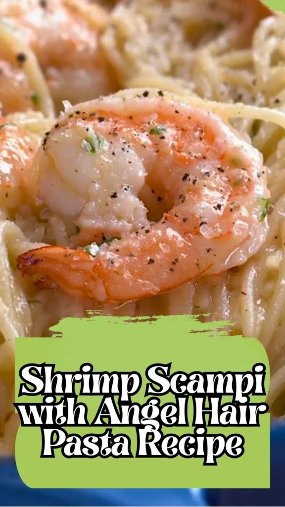 Delicious Shrimp Scampi with Angel Hair Pasta