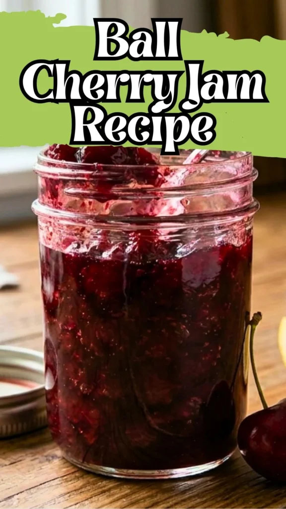 Enjoy this Ball Cherry Jam