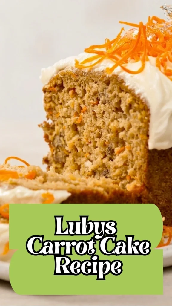 Lubys Carrot Cake