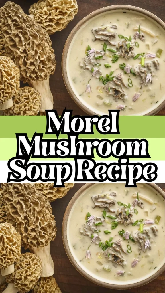 Morel Mushroom Soup