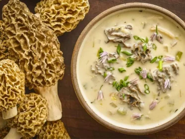 Morel Mushroom Soup Recipe
