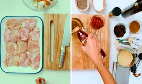 Season and Coat the Chicken
