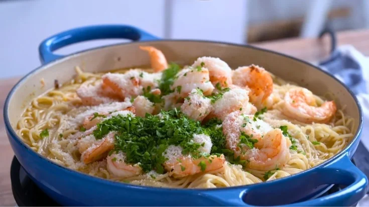 Shrimp Scampi with Angel Hair Pasta Recipe