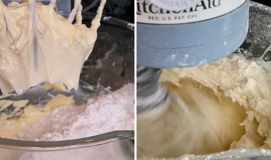 Alternate Powdered Sugar and Heavy Whipping Cream