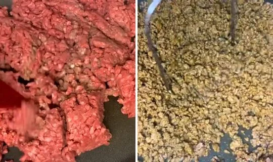 Cook the Seasoned Beef Filling