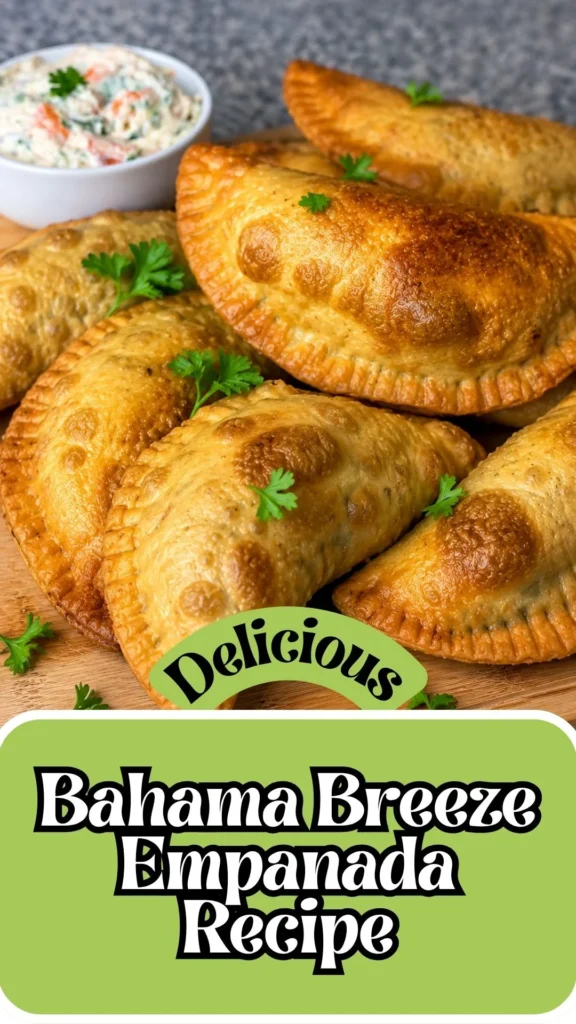 Delicious Bahama Breeze Empanada