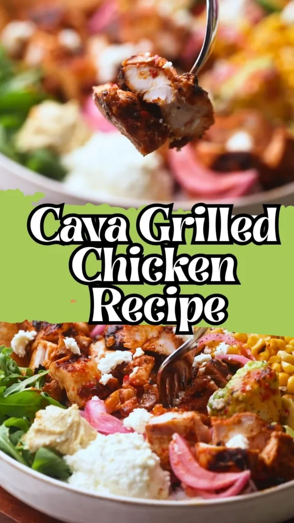 Delicious Cava Grilled Chicken