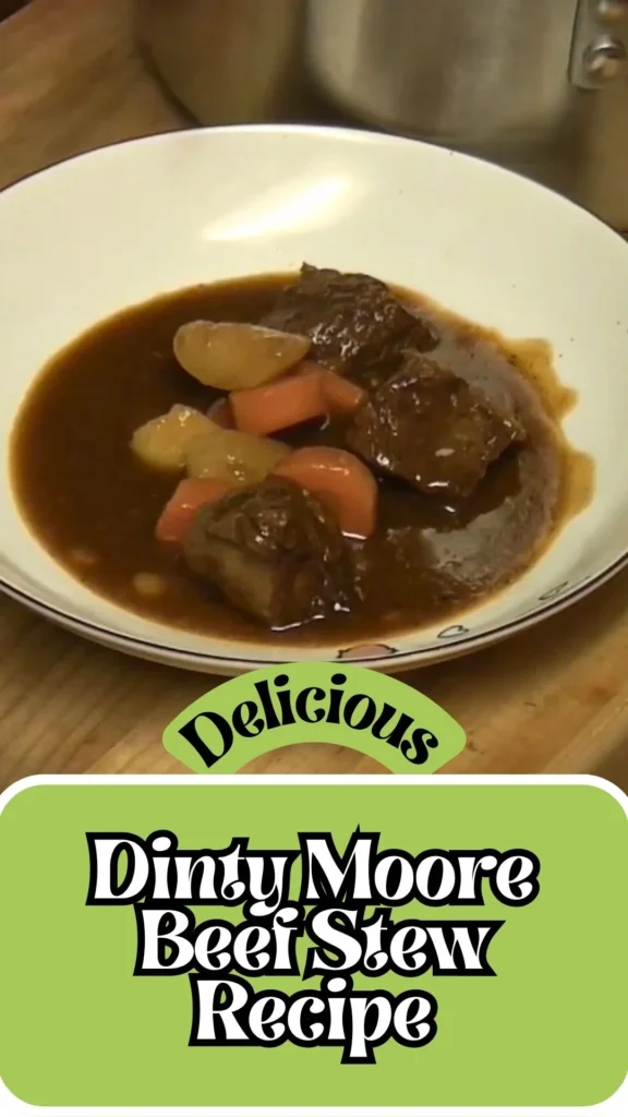 Enjoy this Dinty Moore Beef Stew