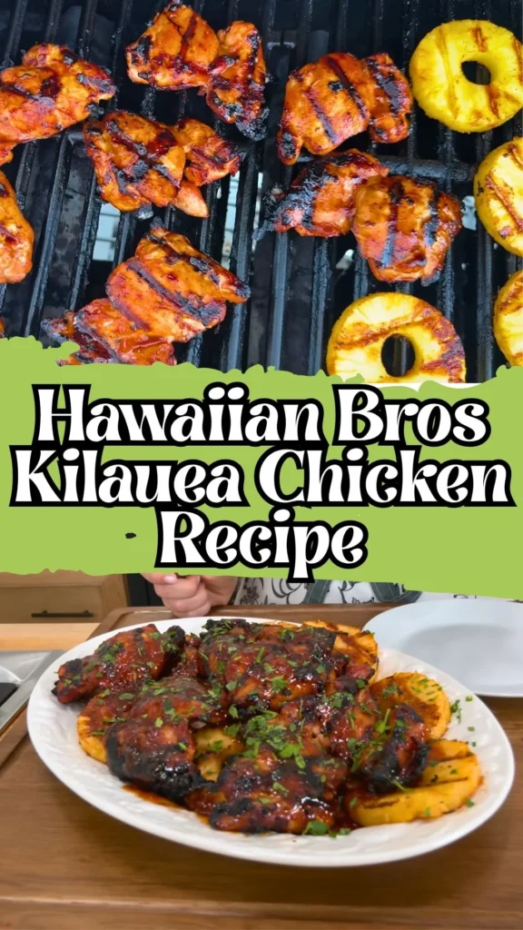 Enjoy this Hawaiian Bros Kilauea Chicken