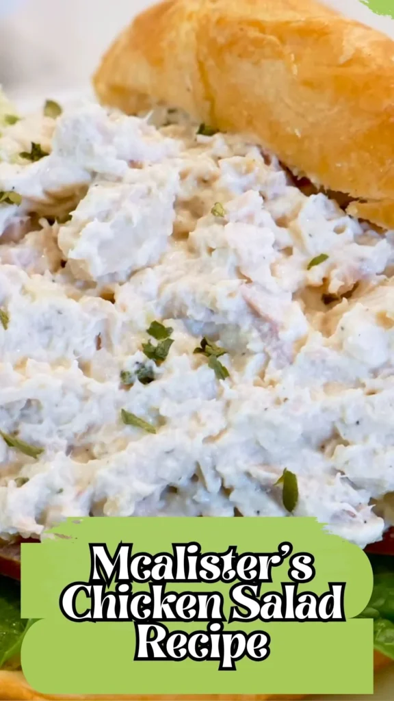Enjoy this Mcalister's Chicken Salad