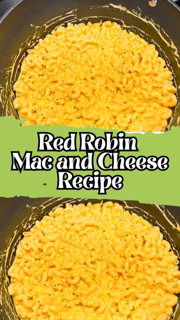 Enjoy this Red Robin Mac and Cheese