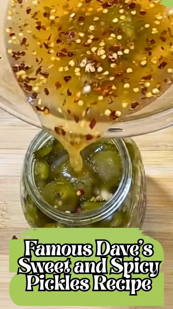 Famous Dave's Sweet and Spicy Pickles