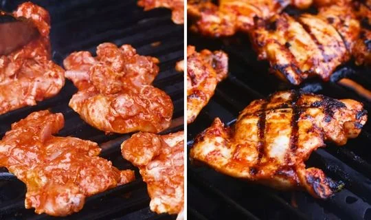Grill the Chicken Thighs