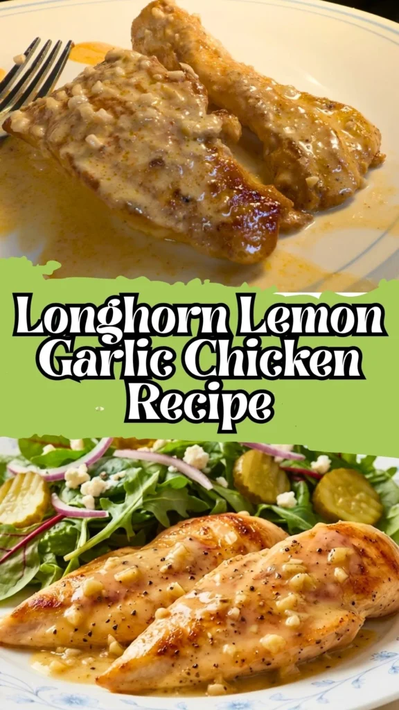 Longhorn Lemon Garlic Chicken