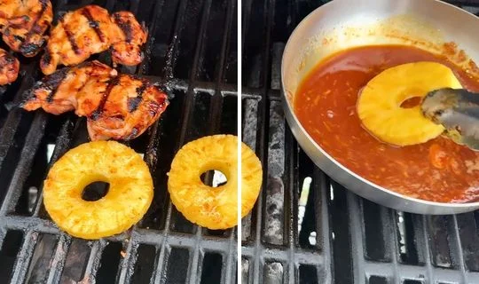 Make the Glaze Directly on the Grill