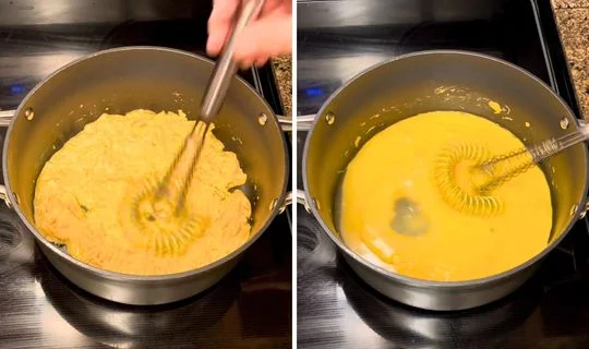 Melt the Cheese Sauce