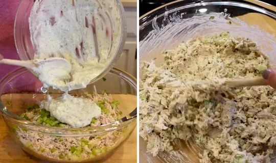 Mix the Dressing