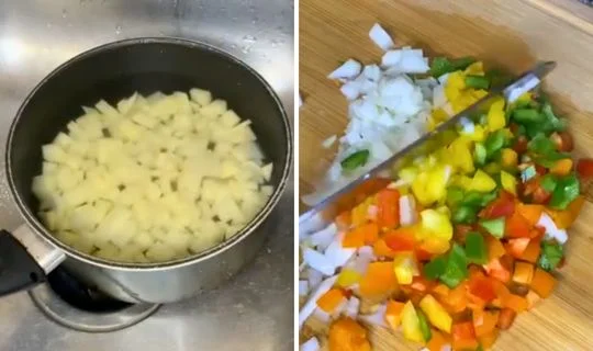 Prep and Boil the Potatoes