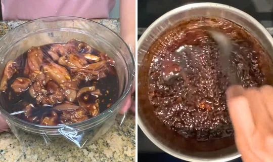 Prepare the Basting Sauce