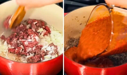 Add Fresh Basil and Ricotta